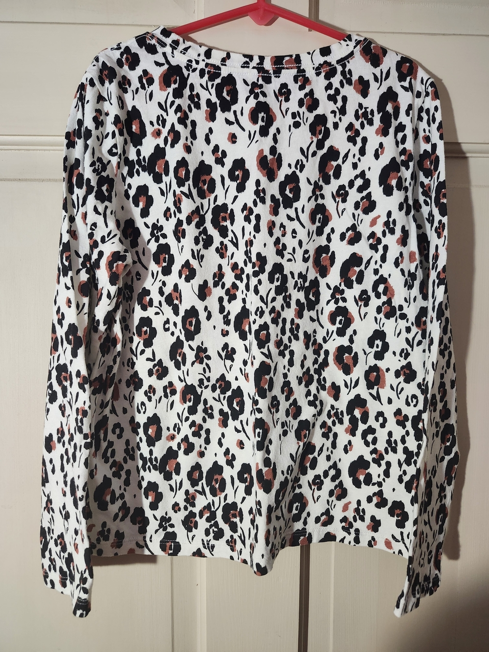 Old Navy Long Sleeve Top With Floral Print Size Large (10-12) - Picture 3 of 3